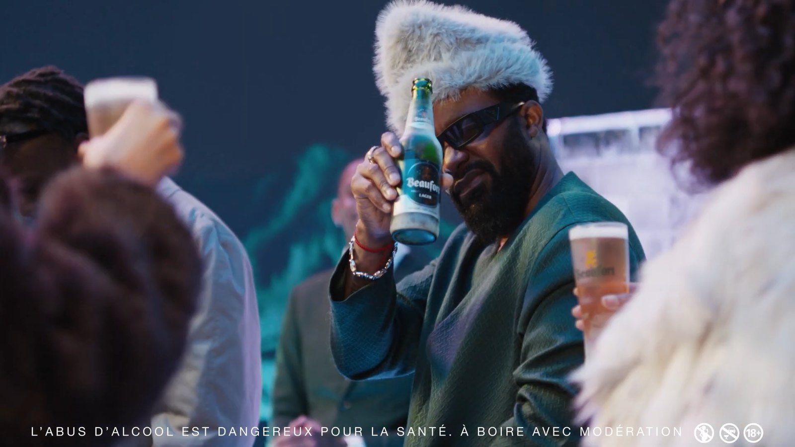 Beaufort x Fally Ipupa – commercial (2026), electrician: lighting by Raphaël Molina